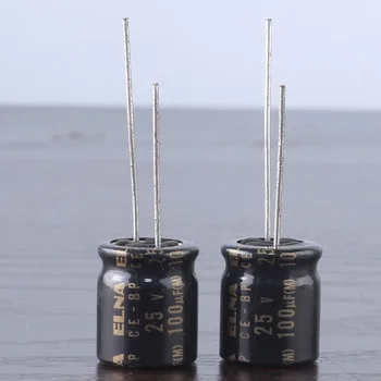 10 бр. Кондензатори Elna RBD 100 uf 25 В 100mfd аудио серия биполярно кондензатори