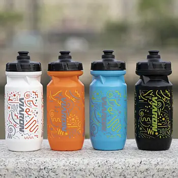 550 мл Преносима спортна бутилка, Лека Запечатани бутилка за вода за езда, планинско колоездене на открито, чаша за вода