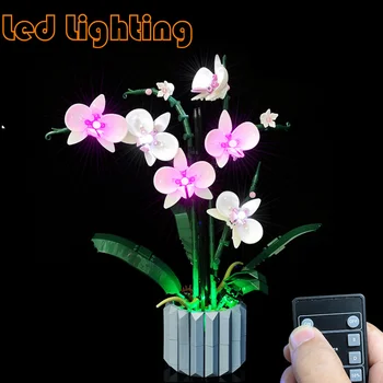 Комплект led осветление за Creator Expert Icons 10311 orchid Ботаническая колекция от орхидеи Creator Expert Led Brick (само комплект led осветление)