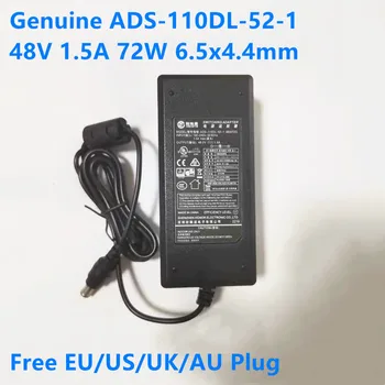Истински ADS-110DL-52-1 480072G 48V 1.5 A 1.25 A 72W Адаптер за Превключване на променлив Ток, За Dahua Hikvision POE за Наблюдение на Захранване на Зарядното Устройство