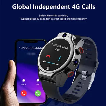 Най-продаваните Тенденция на Спортни 4G Смарт часовници IP68, Водоустойчив Nano SIM карта, 13MP + 8MP, Поддръжка на NFC, часовник за Гмуркане и Плуване с няколко циферблатами