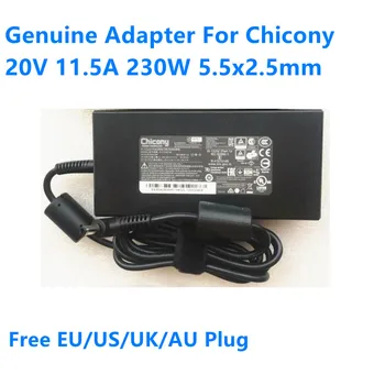 Автентичен 20 11.5 A 230,0 W 5,5x2,5 мм, Chicony A17-230P1B A230A038P захранващ Адаптер За MSI 230 Вата Зарядно Устройство За Гейминг лаптоп