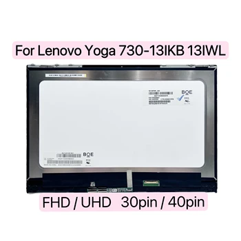 За Lenovo YOGA 730-13 Сензорен Екран Дигитайзер в събирането на 730-13IKB 81CT 730-13IWL 81JR FHD 5D10Q89746 FRU 32955790997 LCD дисплей