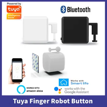 Sasha Finger Robot Умен дом Bluetooth Механични ръце Бутон на дистанционното управление тласкач Smart Life Гласово управление Алекса Google Home