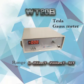 WT20B Тенис на измерител на Гаус гаус meters магнитометър tesla plan Тенис на диапазон измерване на гаус 0-200mT-2000mT-10T