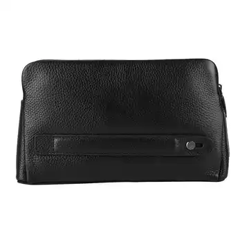 Мъжки портфейл FL-V1, умен кожена кесия, защита от пръстови отпечатъци, анти-кражба на чанта с ключалка за пръстови отпечатъци