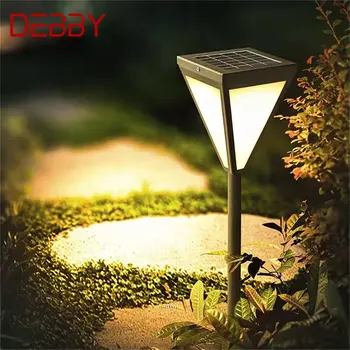 DEBBY Съвременен творчески светлина за косене на трева на открито, класически водоустойчив лампа за къщи, вили, пътеки, Декорация на градината