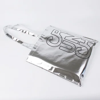 Фабричная Непластичная Лазерна Чанта От Нетъкан Полипропилен Spunbond за Пазаруване, Метални Множество Чанта за Пазаруване с Логото на