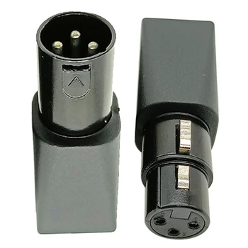 Конектор XLR към RJ45 Ethernet RJ-45 към 3-номера за контакт адаптер XLR Male Female