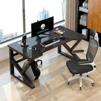 Компютърна маса Silla за геймъри, Домашен киберспортивный ресторант, Маси за спалнята, просто модерно бюро, Студентски маса, маса за отдаване под наем на лаптоп