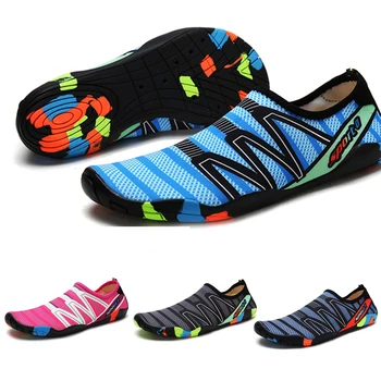 Обувки за водни спортове за възрастни, плажни обувки за плуване, нескользящая Бързосъхнеща обувки за чорапи на бос, домашна градинска мила лека
