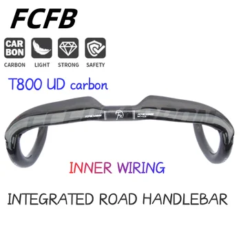 FCFB от въглеродни влакна волана въглеродни влакна Велосипеден Волана Пътен Велосипеден Волана има течаща Дръжка за възпроизвеждане на UD въглеродни влакна Волана 400/420/440 мм
