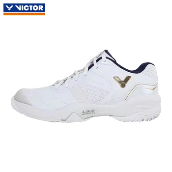 бели златни обувки за бадминтон original Victor за мъже и жени Нескользящие спортни маратонки за тенис