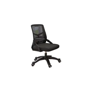 Офис стол с подкрепата на долната част на гърба Black Gamer Neck Support Офис стол с висока облегалка количка Cadeira Para Computador Офис Мебели