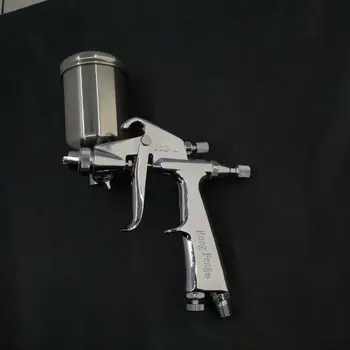 Безплатна доставка пистолет-спрей 0,6 мм въздушен пистолет-спрей гърне от неръждаема стомана 200 мл мини-пистолет-спрей