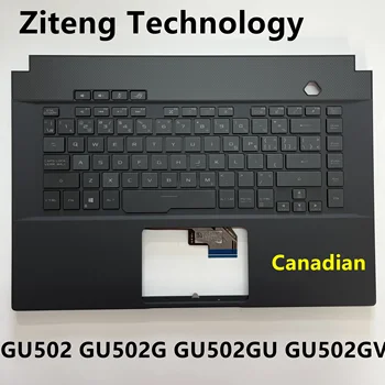 Нова Канадска клавиатура за лаптоп ASUS ROG GU502 GU502G GU502GU GU502GV с черна подсветка C капак