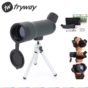 Висококачествен монокуляр 20x50 HD за външно наблюдение на птици, однотрубный пътен телескоп с преносим статив