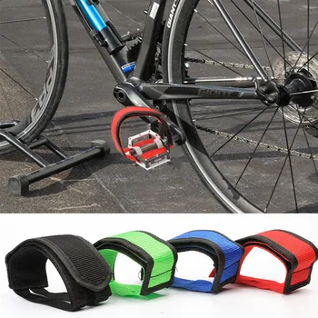 Мини самозалепващи ленти за байк BMX с фиксирана предаването скоба за педали, каишка, подходящ за колани, за да върти педалите на велосипеда с фиксирана прехвърлянето на открито