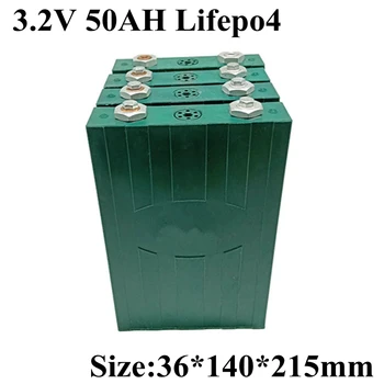 Брандираната Акумулаторна Литиева Батерия Lifepo4 3,2 v 50ah Lifepo4 3C 150A Със Скорост на Освобождаване от отговорност за Электромобиля 12v Power Bank Battery Pack направи си Сам