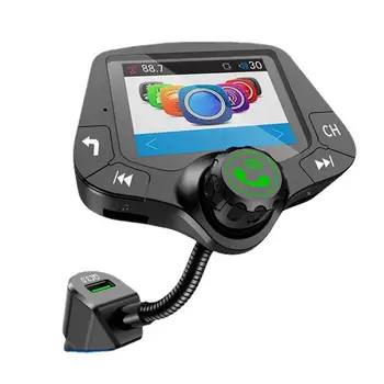 1,8-Инчов цветен дисплей, Bluetooth съвместим комплект за кола 