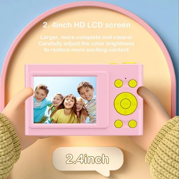 НОВА Детска камера Мини-Развитие на Играчка, Подарък За рожден Ден на Цифрова Видео Камера Интелигентна Играчка За стрелба Поддръжка на възпроизвеждане на MP3