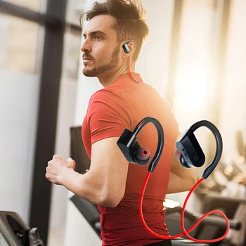 Спортни слушалки K98 с гама от Над ухото, Bluetooth-Съвместими Безжични слушалки БТ 4.2 IPX5, Водоустойчиви слушалки в ушите SP99