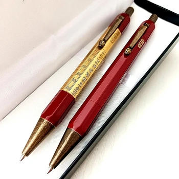 Уникални писалки-роллеры MB луксозни хотели в Египетски стил, метална химикалка писалка, канцеларски пособия за писане, Подарък със сериен номер