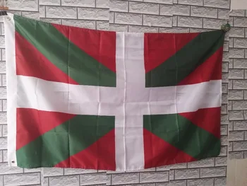 КАФНИК, Флаг на страната на Баските, лидер на продажбите, 3X5 фута 150X90 см, потребителски банер, месингови и метални отвори