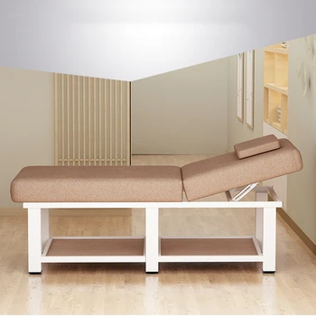 Висококачествени масажни маси, специална косметологическая легло за салон за красота, масажни легла, Физиотерапевтическая домашна легло с дупка, сгъваема бродерия, спа-легло