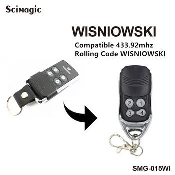 Дистанционно управление на гаражни врати Wisniowski, 433 Mhz предавател подвижен код, ключодържател от портите на