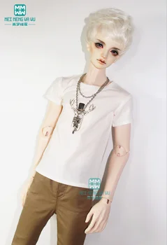 Дрехи за кукли е подходящ за 65-72 см DK SD17、 POPO68 BJD чичо модна тениска жилетка с качулка