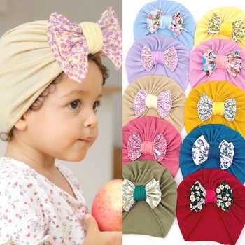 Нови детски шапки, Детски шапки с бантиком, детски есенни и зимни шапки, детски шапки, детски шапки, шапки, Детски шапки
