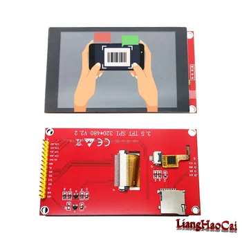 3,5-инчов фабрично електронен TFT-LCD модул esp32 със Сериен Порт SPI-памет ILI9488 ILI9486 с капацитивен сензорен екран RGB320 * 480