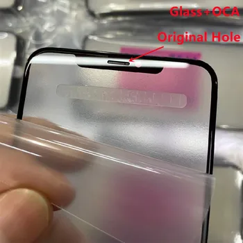 10ШТ Оригиналното Качество 1:1 За iPhone 14 PLUS 13 12 11 pro max mini X XR XS MAX Външно стъкло С Подмяна на сензорни лещи на лепило ЗЗД