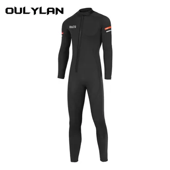 Oulylan неопрен мъжки 3 мм неопреновый костюм за сърфиране, гмуркане, подводен риболов, подводен риболов, уиндсърф, бански костюми, костюми, екипировка