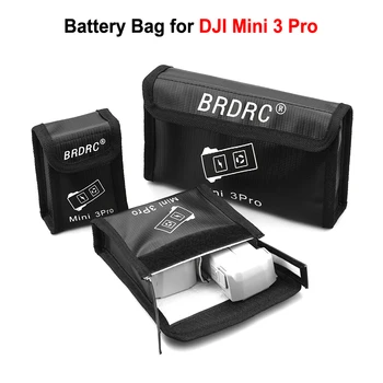 Акумулаторна чанта за DJI Mini 3/Mini Pro 3 Пожароустойчива Акумулаторна Безопасна Чанта Lipo Акумулаторна Чанта Протектор за DJI Mini Pro 3 Аксесоар