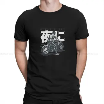 Мотоциклетът най-Новата Тениска за Мъже, Японски Моторист, Тениска от Полиестер с Кръгла Воротом, Персонализирани Подаръци За Рожден Ден, Върхове