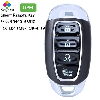 KEYECU OEM Умно Дистанционно Автомобилен Ключ с 4 бутона 433 Mhz за Hyundai Palisade 2019 2020 2021 Fob 95440-S8310 FCC ID: TQ8-FOB-4F19