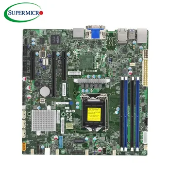 X11SSZ-QF за процесора Supermicro 7-то поколение LGA-1151 ПИН Q170 DDR4-2400MHZ I7/I5/I3 Добре тестван преди да изпратите