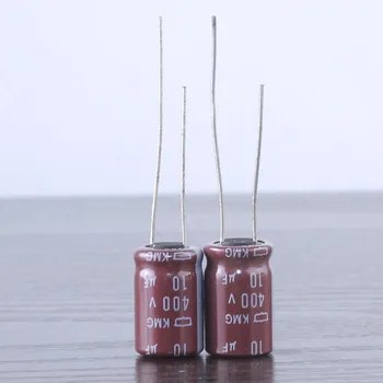 10 бр. капачки за электролитических кондензатори NCC Nippon Chemi-Con на JIVKO 10mfd 400 На 10 icf