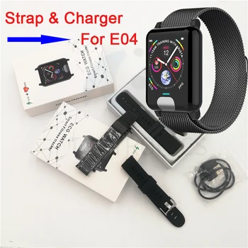 2020 2pin зарядно устройство за E04 ECG smartband E04 smart Bracelt E04 гривна кабел за гривна magetic usb зареждане на каишка за часовник каишка