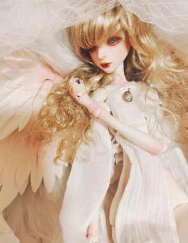 HeHeBJD кукла за момичета Lanico fanast фигури от смола страхотна кукла без око в мащаб 1/4