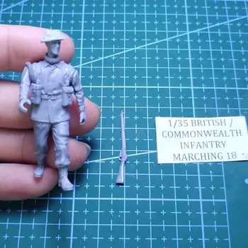 1/35 Фигурка от смола GK ， Комплект британската армия в разглобено формата и неокрашенный