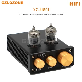 XZ-U801 HIFI клас A 6J1 с регулируеми високи и бас честотите, клиенти предусилвател