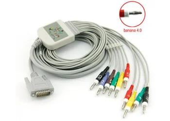 кабел за ЕКГ с 10 пина (1 бр.); номер: BJ-902D апарат за ЕКГ Cardiovit AT-1 G2 нова