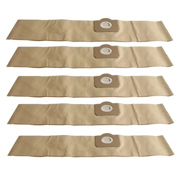 Торбички за прах за прахосмукачка с 5 бр. за прахосмукачки Karcher WD3 WD3P MV3 6.959-130.0 (опаковка от 5 броя)