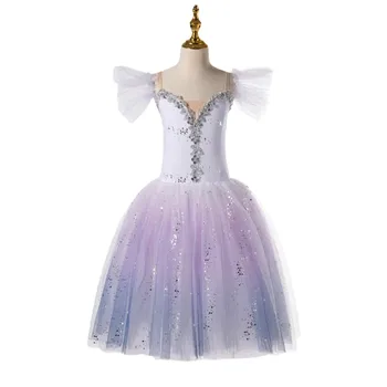 Детско балетное рокля за възрастни, костюм за изяви, пола-бел 