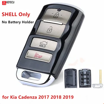 Keyecu Нов Умно Дистанционно За Автомобилни Ключове, чанта за Носене с 4 Бутони, за Подмяна на Kia Cadenza 2017 2018 2019 TQ8-FOB-4F10