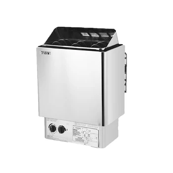 Печка-печка за сауна, суха пара, домашен нагревател за сауна SS 304, обзавеждане за отпаривания, нагревателен електрически печка за сауна с вътрешното управление