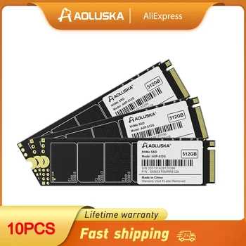 Твърд Диск AOLUSKA 512GB SSD NVME M2 1TB PCIe High Speed 2240MBs 2280 Вътрешен Твърд Диск, 128 GB, 256 GB За вашия Десктоп на Лаптопа